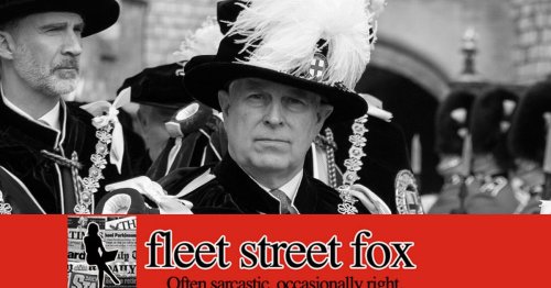 'Yes, Prince Andrew SHOULD parade with the Garter Knights - and then be kicked into the Windsor Castle ditch'