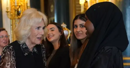 Queen Camilla backs school scheme to help youngsters at risk of being in toxic relationships