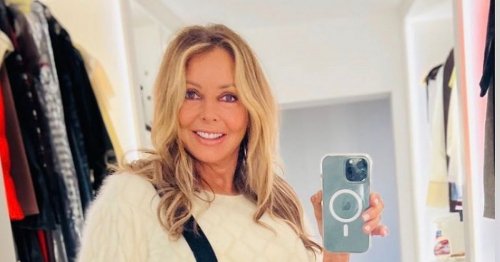 Carol Vorderman Flaunts Figure In Skintight Dress After Multiple