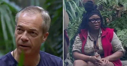 ITV I'm A Celebrity's Nigel Farage and Nella Rose in heated clash over 'cultural appropriation'