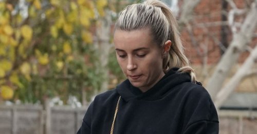 Dani Dyer meets up with ex Sammy Kimmence as he spends day with son after prison release