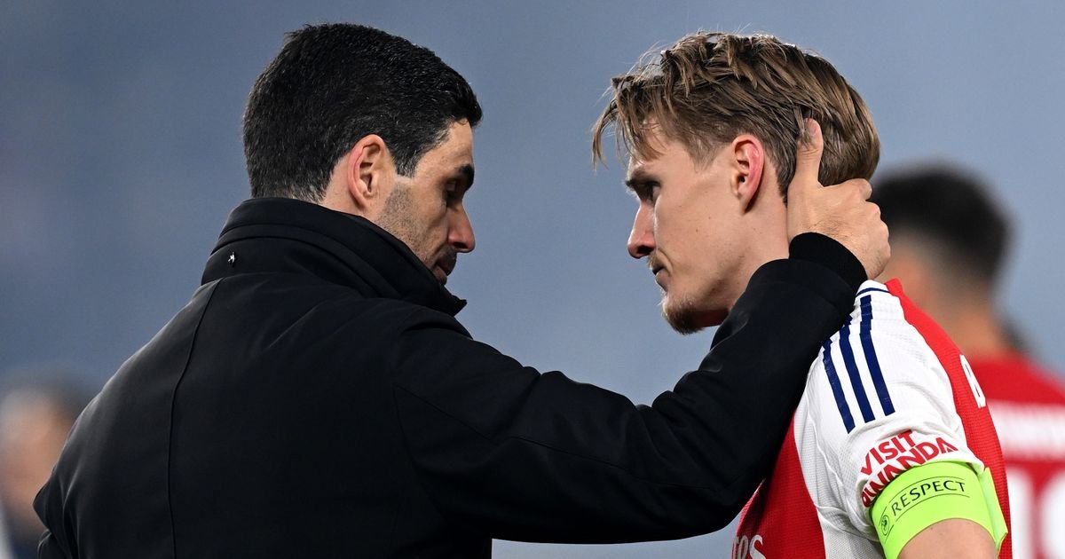 Arsenal and Mikel Arteta will have to accept 'nearly men' nickname after falling short to PSG