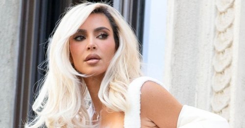 Kim Kardashian continues to channel idol Marilyn Monroe with blonde hair transformation