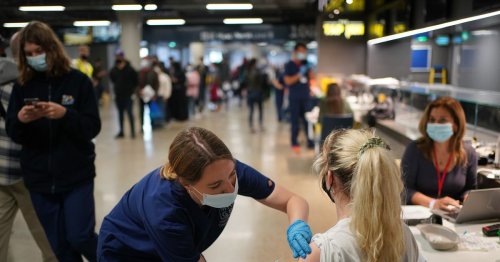 Hundreds of jab sites open at stadiums and shopping centres as Covid cases soar