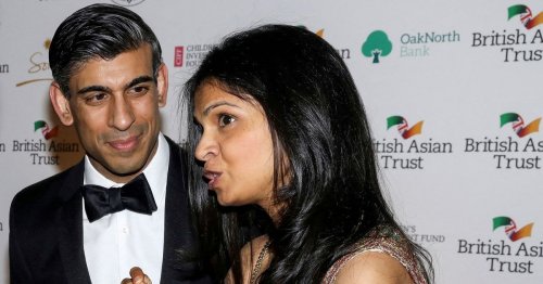 Tory Rishi Sunak and his non-dom wife enter Rich List with £730m joint fortune