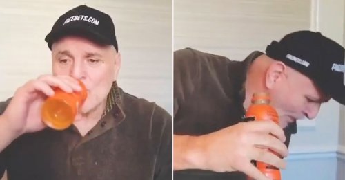John Fury disgusted as he spits out KSI and Logan Paul's "grotesque" drink