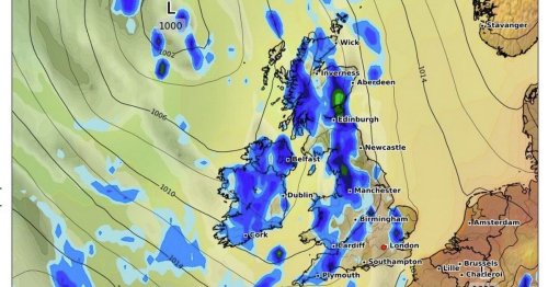 UK weather forecast: Storms and hail to batter Brits sparking flood risk in washout