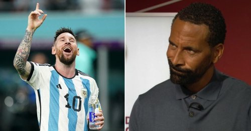 Ferdinand lauds Messi with ultimate World Cup praise after Argentina display