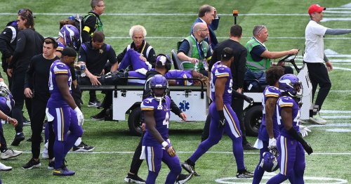 Minnesota Vikings star "praying" for injured team-mate but thanks "football gods" for win