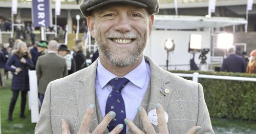 I'm A Celeb's royal Mike Tindall shows off fingernails painted by daughter in cute moment