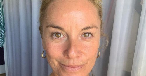 Tamzin Outhwaite wants to bin the booze as she calls it a 'hindrance'