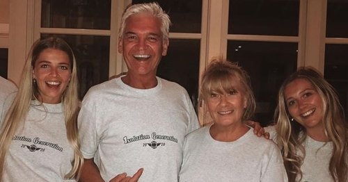 Phillip Schofield's close bond with daughters as pair 'won't let him out of their sight'