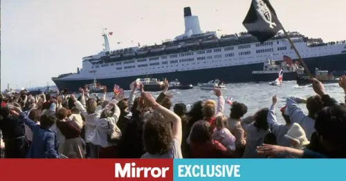 Luxury Brit cruise liner sent to brutal war - with astonishing comparison to Titanic