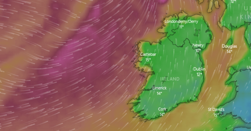 Met Éireann warning in effect as country is battered by wind and rain