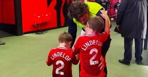 Man Utd star left match as son, 3, seriously injured falling through glass staircase