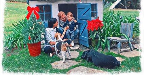 Meghan Markle and Prince Harry share rare glimpse of Archie in Christsmas card