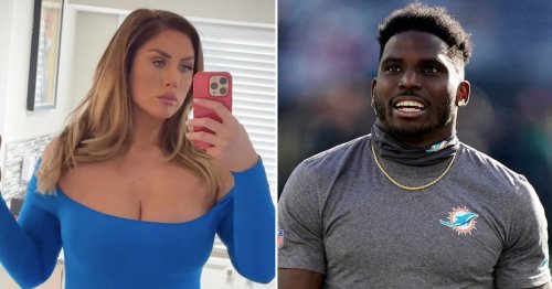 Tyreek Hill says plus-size influencer broke her leg at his mansion after 'tripping over a dog'