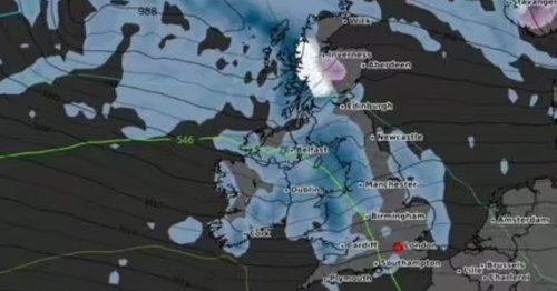 UK weather: Snow maps reveal one area could be blasted for 68 hours - see exact location