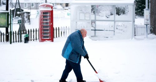 UK snow forecast: All of the major cities facing blizzard-like wintry showers this month