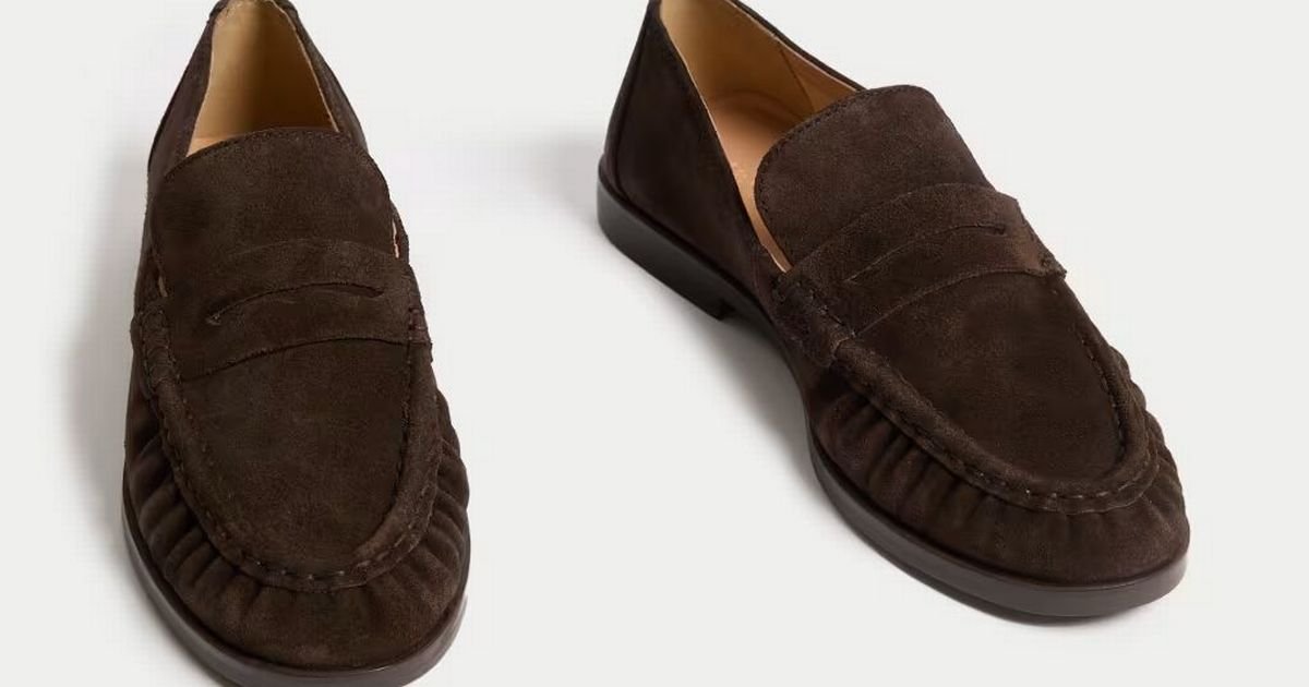 M&S' viral £55 brown suede loafers are back in stock today after selling out fast