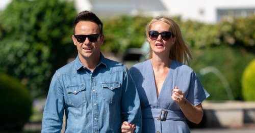 Ant McPartlin and Anne-Marie step out in matching denim as they prepare to wed