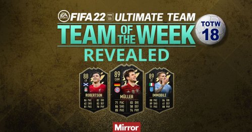 FIFA 22 TOTW 18 squad confirmed as Manchester United TOTY snub confirmed