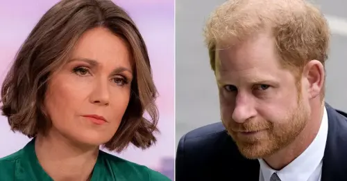 Good Morning Britain's Susanna Reid in fierce clash with ITV viewer over Prince Harry court case