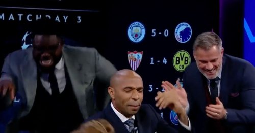 Thierry Henry mocked by Carragher and Richards after brutal quiz show nightmare
