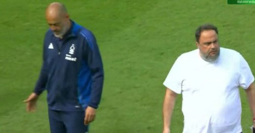 Nottingham Forest owner storms pitch and fumes at Nuno Espirito Santo after Leicester draw