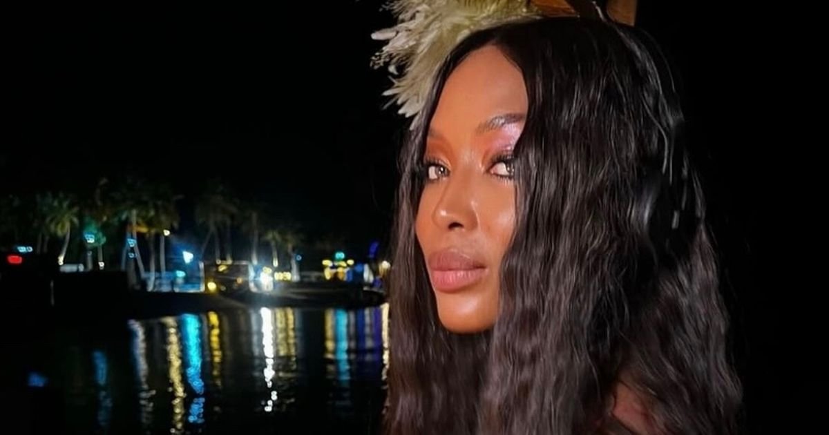 Naomi Campbell shares rare glimpse of children as she enjoys family time in Maldives