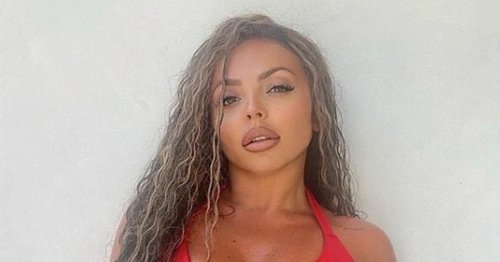 Jesy Nelson gets fans' pulses racing with stunning red bikini snap