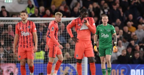 Everton star admits Chelsea thrashing is "most embarrassed" he's felt during career