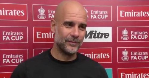 Pep Guardiola's reaction to Liverpool title win sums him up after FA Cup triumph