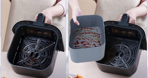 Home cooks say this £7 air fryer accessory 'keeps the drawers spotless' and saves washing up
