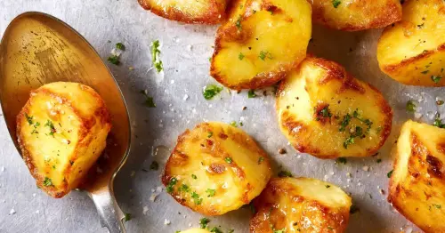 Chef's epic trick makes 'perfectly crispy' roast potatoes in just 20 minutes