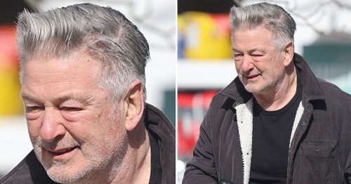 Alec Baldwin appears disheveled and exhausted on coffee run amid Rust shooting case