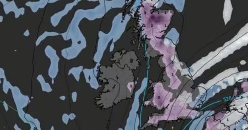 Snow alert issued for 11 areas as UK forecasters warn of polar blast - see full map