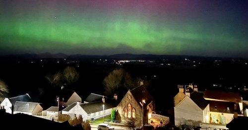 Northern Lights visible in UK TONIGHT as stargazers treated to aurora borealis spectacle