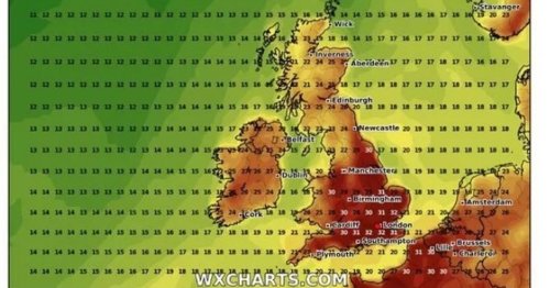 UK weather forecast: Sweltering 30C highs to hit this weekend as mercury rises daily