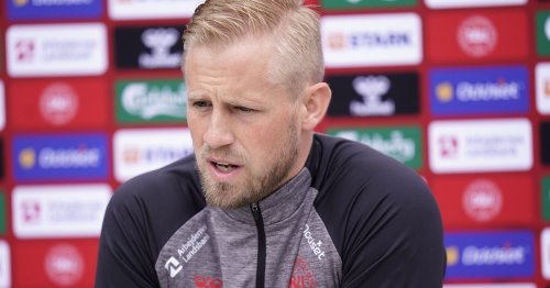 Schmeichel's comforting words for Eriksen's distraught partner after collapse