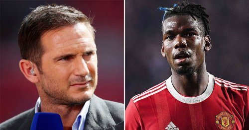 Frank Lampard admits regret over comments on Man Utd's Paul Pogba