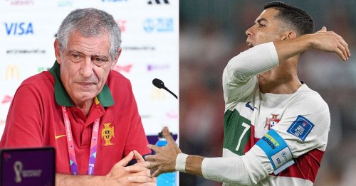 Cristiano Ronaldo criticised by Portugal boss for World Cup strop: "I really didn't like it"
