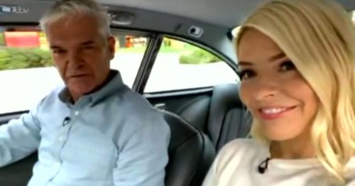 This Morning's Phil 'cooler than James Bond' as he drives iconic car to studio