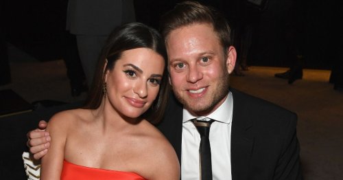 Lea Michele shares first pic of son's face as she celebrates husband's birthday
