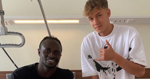 Sadio Mane’s hour-long chat with young footballer in hospital after World Cup heartache