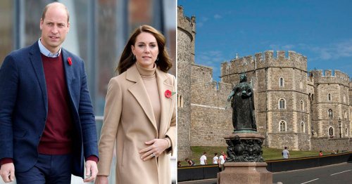 Masked men raid Windsor Castle estate while 'William, Kate and kids sleep at home'