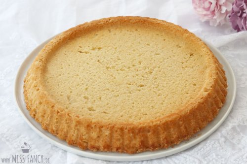 Grundrezept Mandelboden für einen Obstkuchen | Miss Fancy - Rezepte für jeden Tag