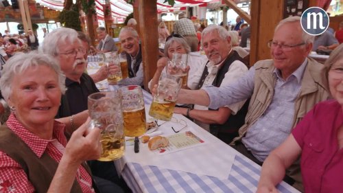 Maidult: Senioren feierten im Hahn-Zelt