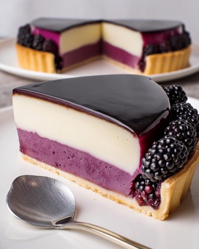 Blackberry Vanilla Hazelnut Tart Recipe: A Delectable Treat for 6 People – Delicious Recipes