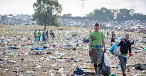 Glastonbury to ban sales of single-use plastic bottles for 2022